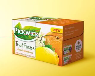 pickwick fruit tea citrus elderflower packshot